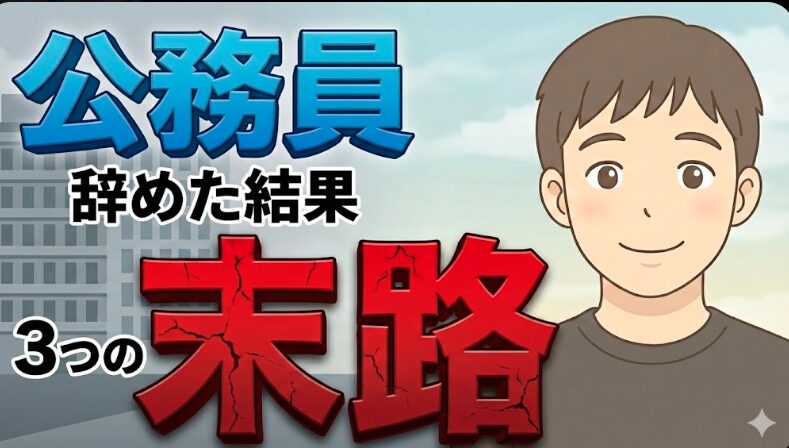 【公務員辞めた結果】警察官6年勤めて退職したあとの3つの末路